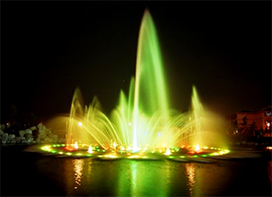 东营市管理局园博园喷泉(造价153万)